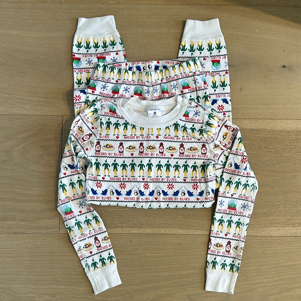 Hanna Andersson size 6-7 Christmas pajamas